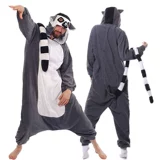 Аниме мультфильм взрослой исполнение серой волк красный носорог Огненной Дракон Длинной Хвост Обезьяна Cos Cos Performance Clothing