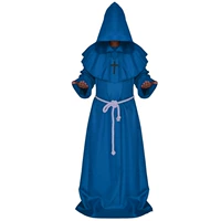 Волшебник халат синий