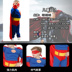 Halloween trẻ em sạn Holiday Costume Avengers Spider-Man Star-Men Mỹ Captain Superman Batman Man 