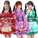 Lovelive Yukata Cosplay Daily Женская одежда Haimimaki Летний фестиваль Пробуждение короткая одежда Kuna Cose Yukata