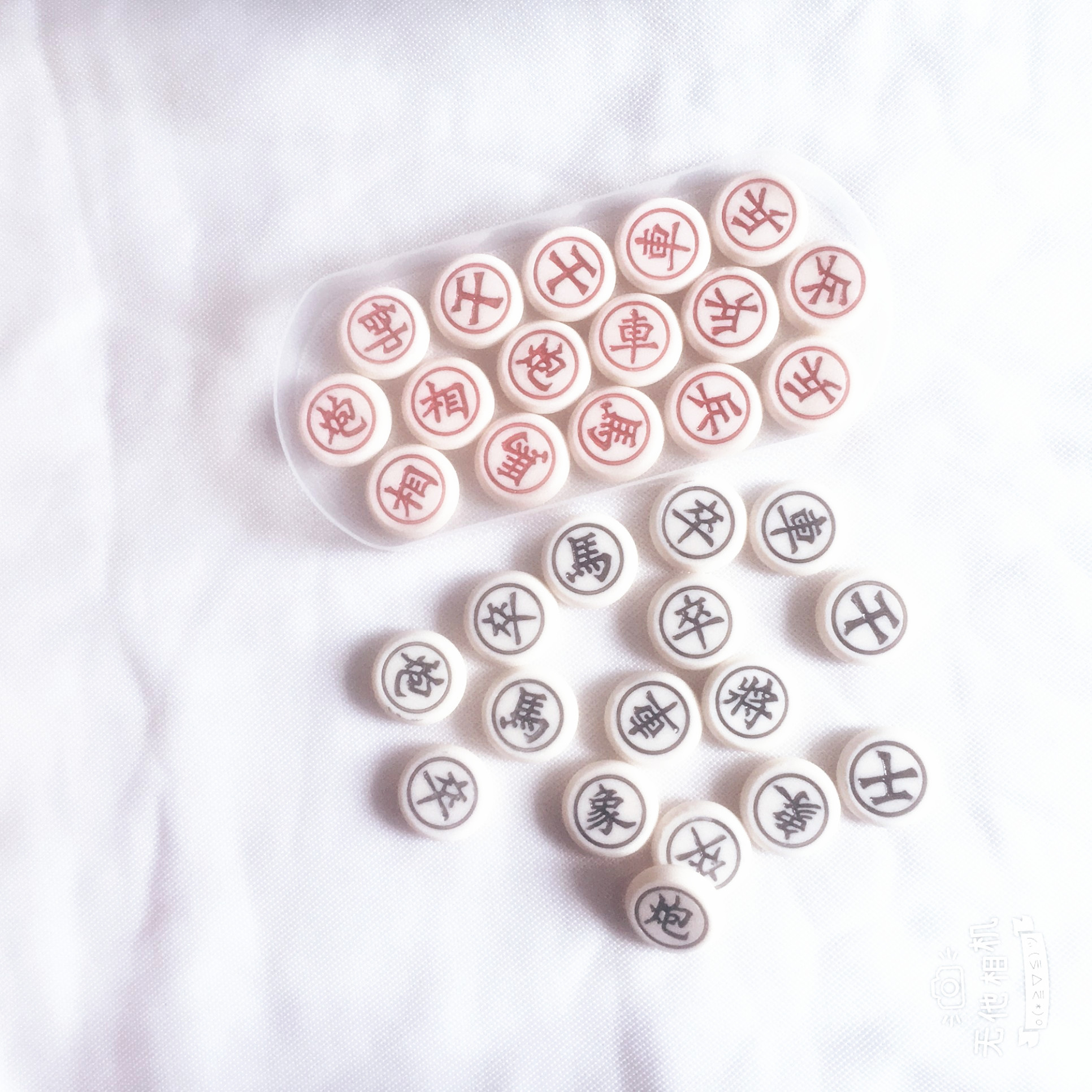 Golden Mawang China Chess Puzzle Entertainment melamine material resin mahjong material portable boxed chess