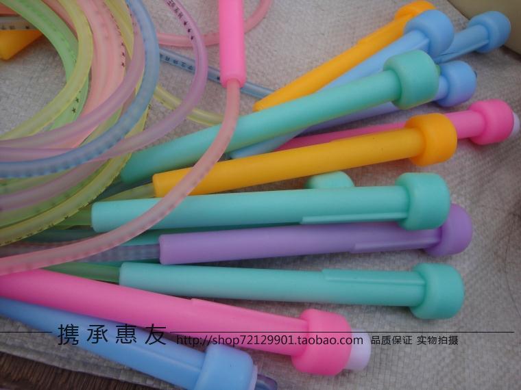 Recommended Education Commission standard thickened rubber rope Children's student Le skipping rope easy to adjust the length of the lengthened handle