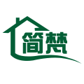 简梵家居店的LOGO