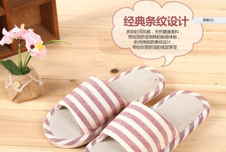 Mùa thu và mùa đông trong nhà dép bông khách sạn vải lanh kéo chống trượt đôi từ nam kéo nhà mát mẻ nữ dép nam đẹp