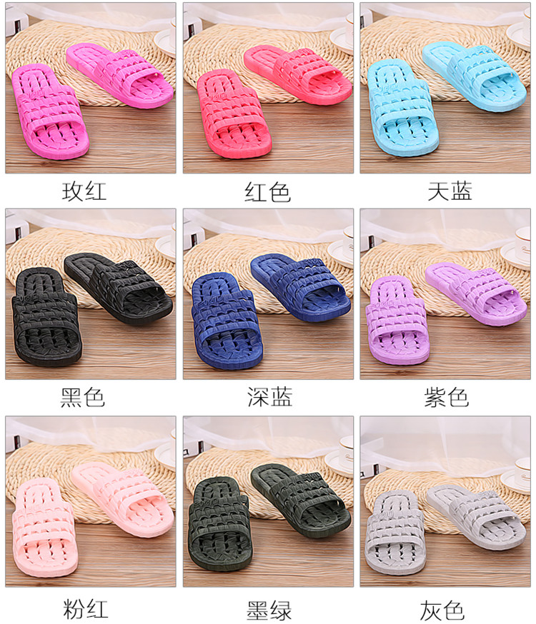 Mùa hè bị rò rỉ dép đi trong nhà hộ gia đình không trơn trượt dép xỏ ngón nữ