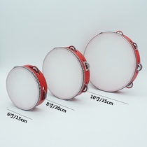 Wooden props bell hand drum Uighur cartoon baby musical instrument hand bell dance tambourine Xinjiang dance tambourine