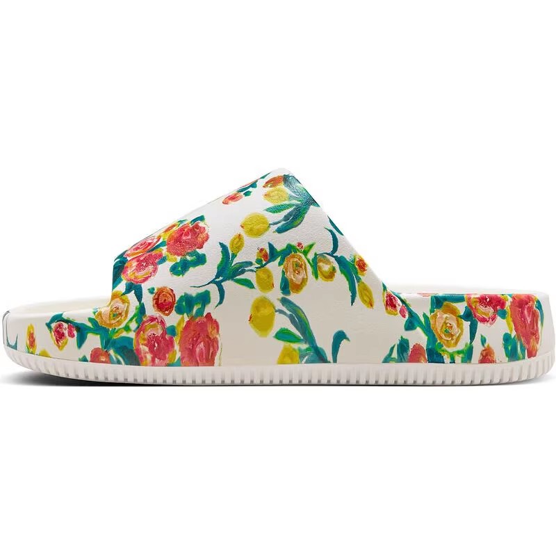 Nike Genuine Calm Women's Printed Breathable Casual Wear-Resistant Outdoor Slippers Hf1069-100