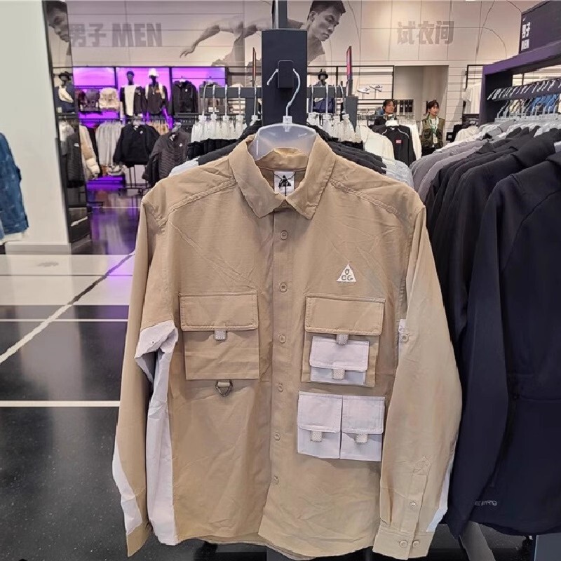 Nike Genuine Acg Outdoor Breathable Functional Men's Sports Shirt Jacket Dn3937-248