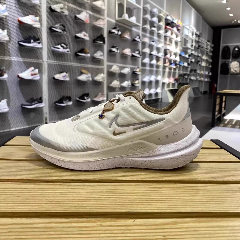 Nike Genuine Air Winflo 9 Shield Women's Sports Breathable Running Shoes Fb1863-101 Nike Genuine Air Winflo 9 Shield Women's Sports Breathable Running Shoes Fb1863-101