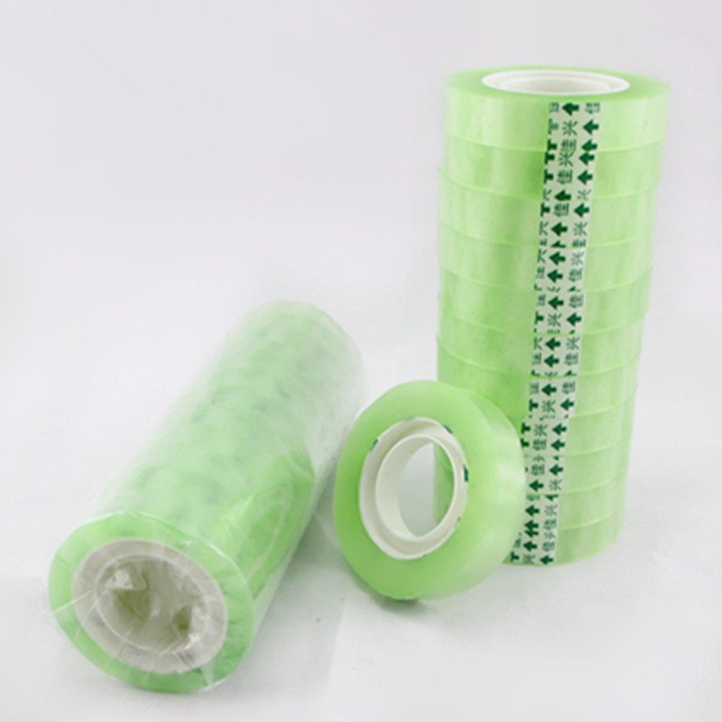 Small transparent tape Sealing tape 35Y*1 2cm small stationery tape Adhesive paper Stationery glue Small tape