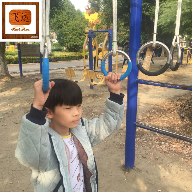 Ring fitness household adult children indoor outdoor cervical spine sports equipment Single and double bar stainless steel stretch lumbar spine