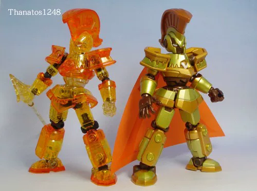 Bandai Super alloy finished carton fighter LBX Z mode Achilles V gold gold limited