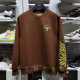 Li Ning 2023 ພາກຮຽນ spring sweatshirt ໃຫມ່ຕ້ານ Wu BADFIVE ແບບດຽວກັນ loose pullover sweatshirt ສໍາລັບຜູ້ຊາຍແລະແມ່ຍິງ AWDT087