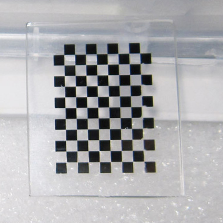 Calibration Plate Chessboard Lattice Optical Calibration Plate Machine Vision Pane Fillin Acrylic Glass Demarcation plate GP