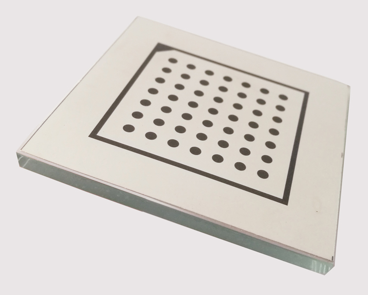 Halcon calibration plate high-precision dot alumina calibration plate 7*7 diffuse reflection non-reflective