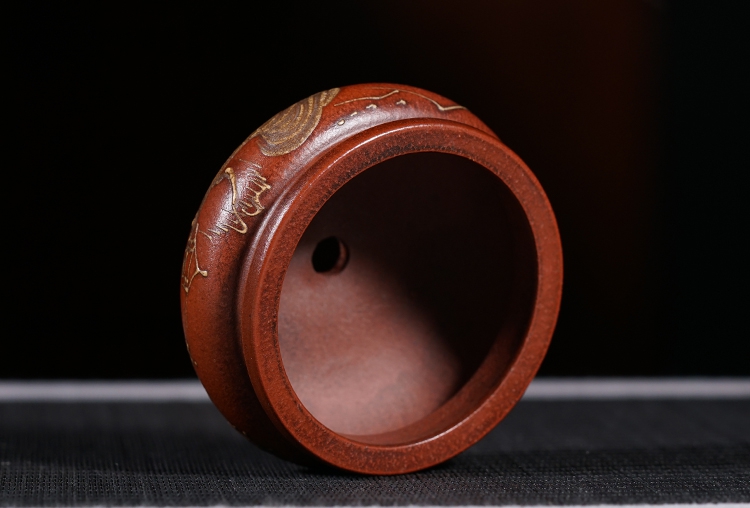 Tốt màu tím cát nhỏ lọ hoa thịt hoa nồi cổ sưu tầm đầu văn hóa cuộc cách mạng micro hoa nồi đặc biệt cung cấp bộ ấm trà đất nung giá rẻ