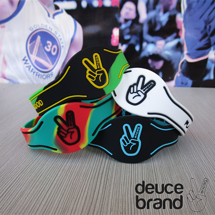 Basketball Street Ball Professor USA Deuce Brand Owen tide version sportswomen bracelet handout with promotion