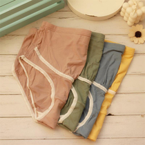 Pregnant woman High waist underpants Summer thin pure cotton crotch pregnancy mid stage early gestation early gestation Large size