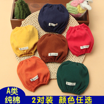 Autumn and Winter Childrens cotton small sleeves dirty male baby sleeves cute female baby sleeves