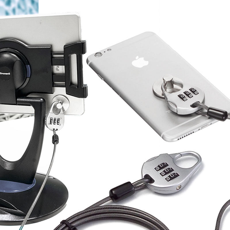 Mobile phone anti - theft lock tablet anti - theft lock with lock tablet anti - theft lock