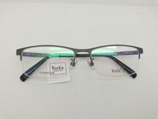 专柜正品皇家乐园纯钛超轻半框近视眼镜架眼镜框ZX-66259