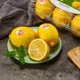 Guanguoqi selects 6 yellow lemons with thin peel and juicy fresh fruits, which are comparable to the imported lemons.