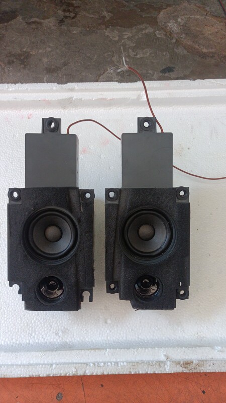 3-Inch 2-Way Passive Speakers, a Pair of High-End Plasma Tv Disassembled Speakers, DIY Speakers