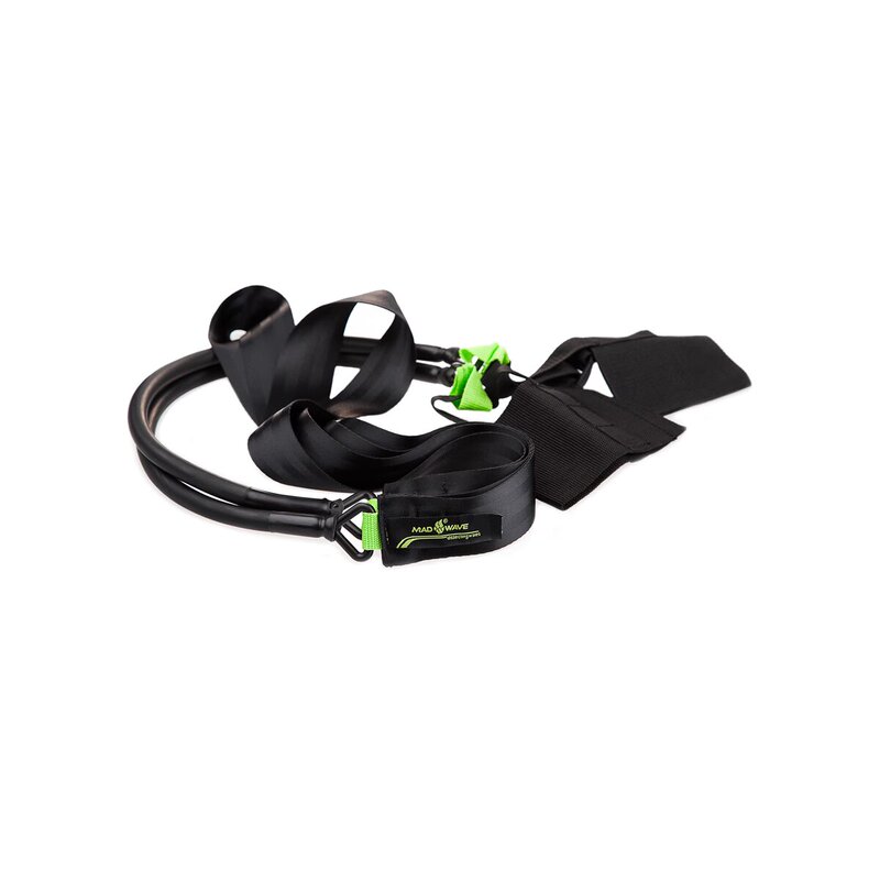 Mad Wave Core Muscle Training Rebound Resistance Rope Kick Leg Device Underwater Swimming Left and Right Balance Trainer