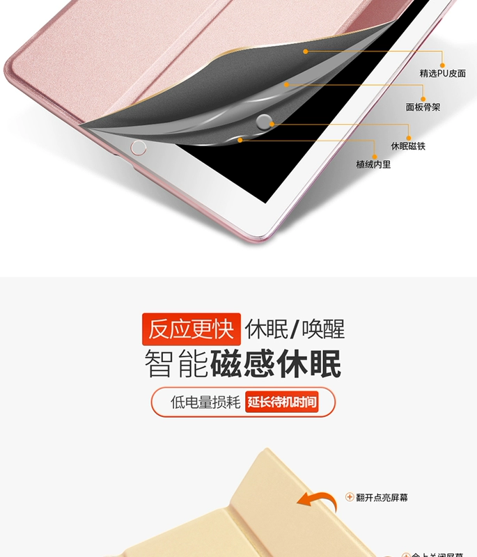 Vỏ bảo vệ iPadmini2 Vỏ máy tính bảng Apple 7.9 inch Vỏ bao gồm iPadmini Vỏ bảo vệ siêu mỏng vỏ mini 1/2/3 bao da phổ biến a1432 / a1361 mẫu đỏ nữ - Phụ kiện máy tính bảng