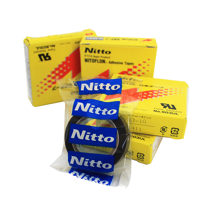 Băng Nitto Teflon 903UL băng chịu nhiệt độ cao 0,08 * 1,3 * 10 m máy chân không băng nhiệt độ cao