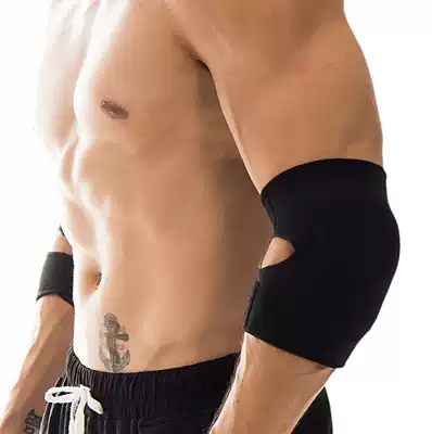 Sports elbow thick sponge pad protective gear crawling training anti-fall male and female adult elbow guard adjustable arm guard