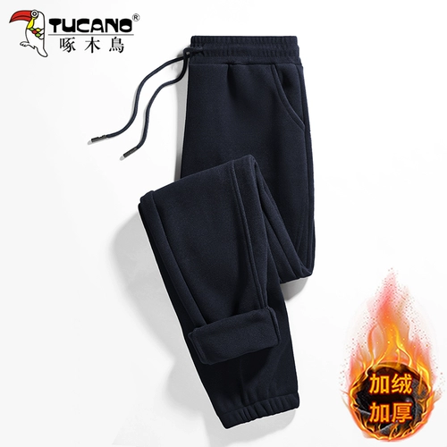 Черные демисезонные штаны, бархатный удерживающий тепло мусс, новая коллекция