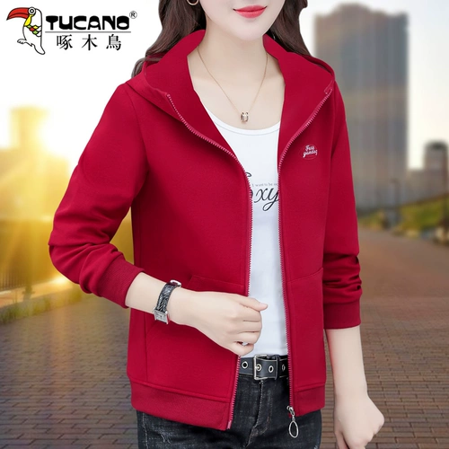 Осенняя толстовка для матери, модный кардиган для отдыха, в западном стиле