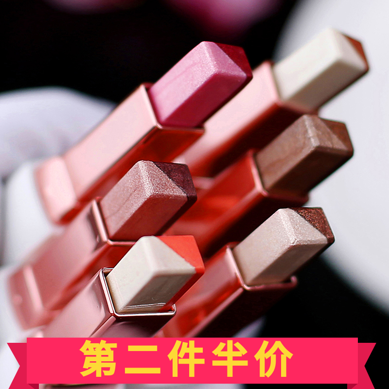 双色珠光眼影笔防水不晕染卧蚕笔眼影棒 渐变效果多变眼妆