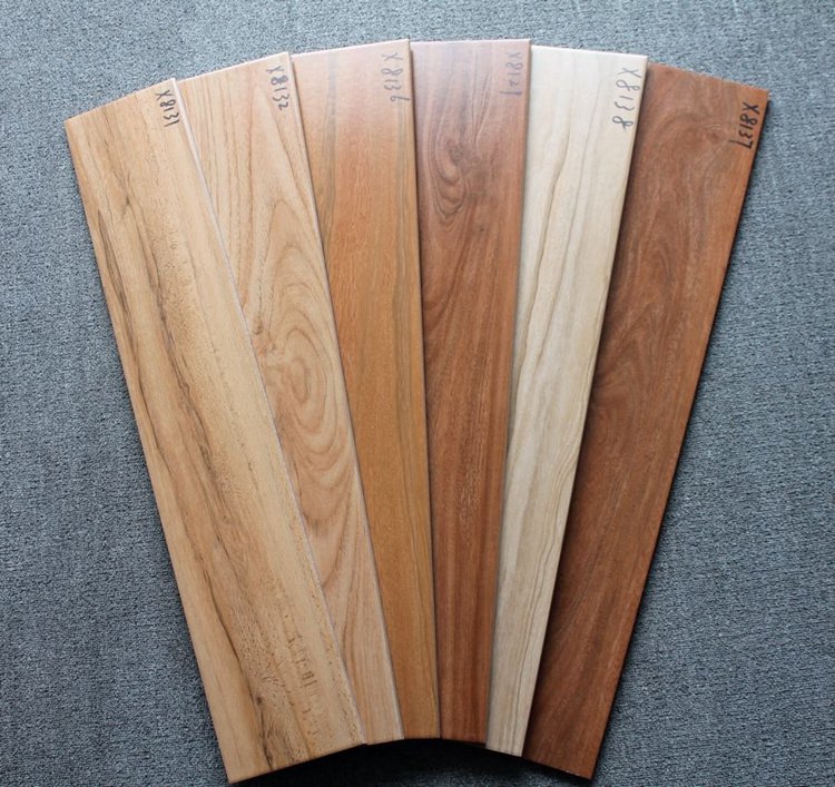 Imitation wood grain floor tiles 150X800 floor tiles Living room bedroom anti-slip tiles Imitation solid wood floor Antique brick floor tiles
