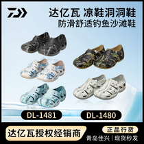 DAIWA sandales de pêche sabots chaussures de plage chaussures de pêche antidérapantes et confortables ajustement amorti