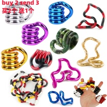 DIY Fidget String Tangle Toy Relax Anxiety Stress Adhd