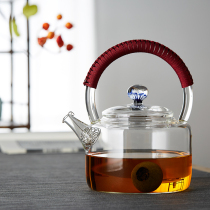 Xinyu handmade thickened heat-resistant glass kettle tea maker with beam cooking teapot large electric pottery stove tea burner