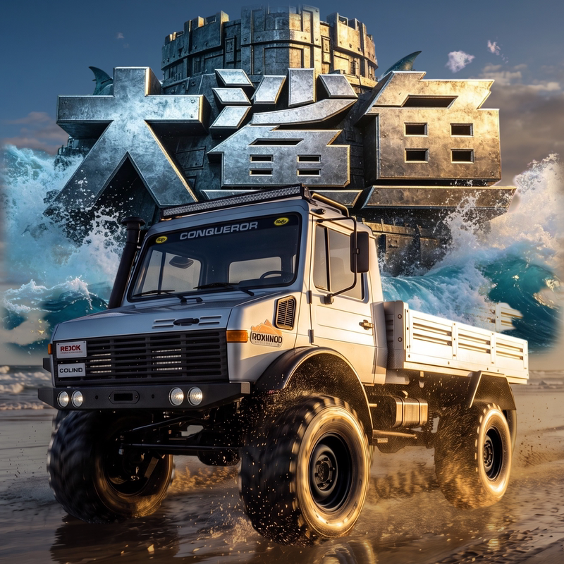 Weili Big Shark 1/6 Super Large Rc Professional High-Speed Four-Wheel Drive Remote Control Car Off-Road Climbing Truck Model