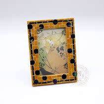 Yayasu Yayoi) Polka dot pop style art handmade photo frame decoration horizontal and vertical
