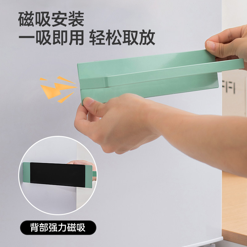 磁吸式厨房纸巾架真能解放台面?2026年无印良品这款值不值得代购?