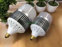Aluminum heat dissipation high power led bulb 50W80W100W150W200We27 screw mouth workshop warehouse lighting