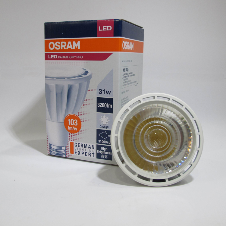 Oselang P30 P30 20W31W40W E27 E27 mouth COB LED track spotlight Paklight bulb 15-degree 30-degree lamp