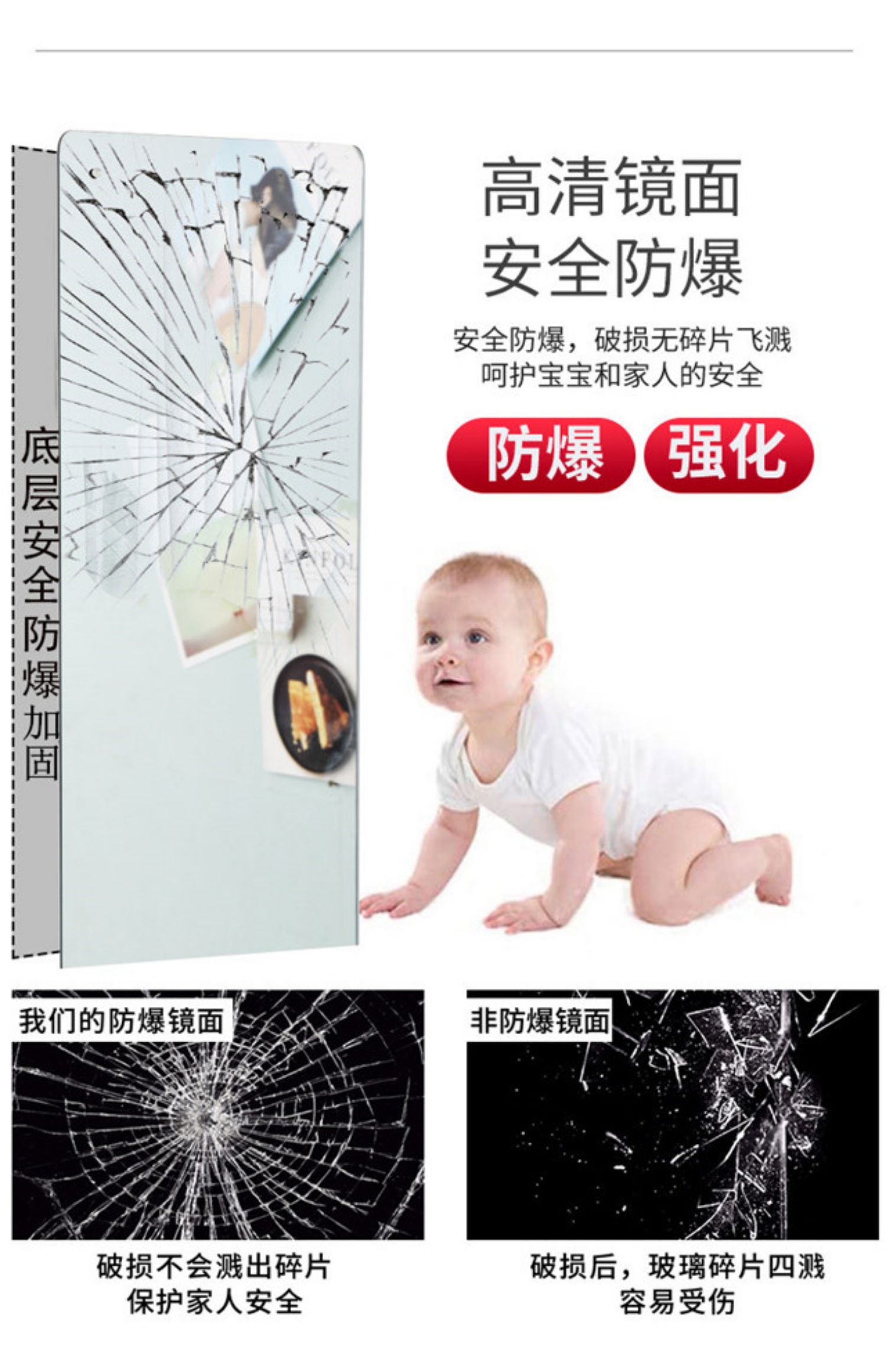 Gương mặc quần áo gương đơn giản sàn gương đa chức năng gương móc treo di chuyển lưu trữ lưu trữ hiện đại phù hợp gương - Gương gương có đèn