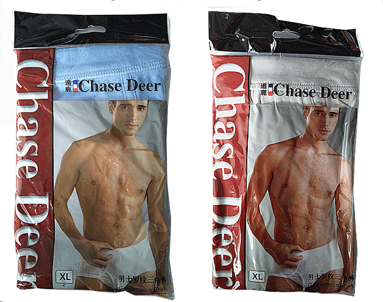 Đuổi theo xác thực hươu nam cotton trung và già tuổi kích thước lớn quần short eo cao sườn ngắn tam giác quần lọt khe nữ