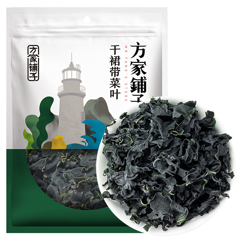 方家铺子干裙带菜250g干海带菜海产干货凉拌煲汤火锅伴侣始于1906