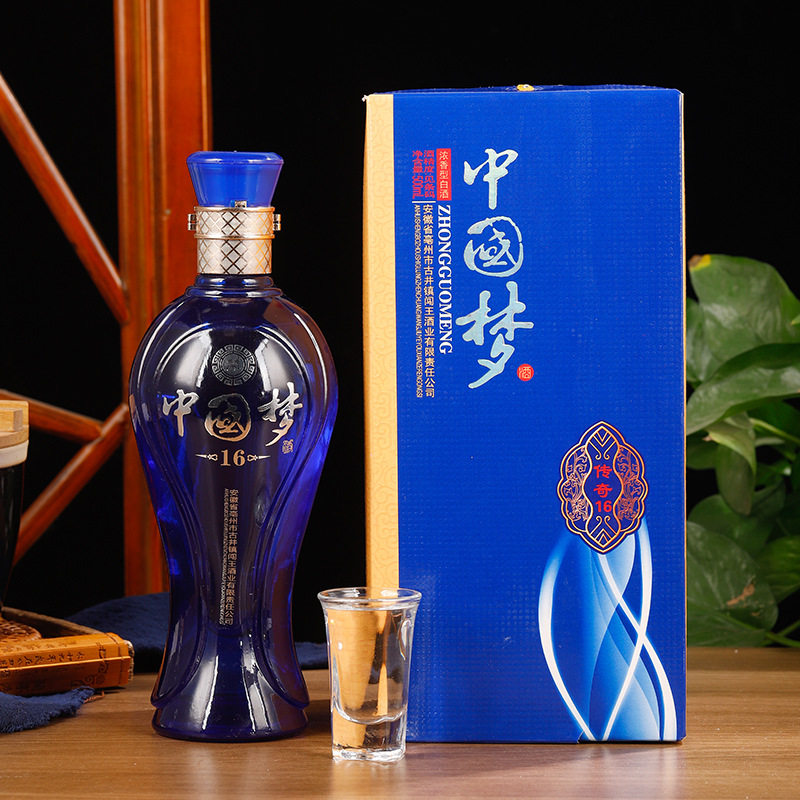 保证正品500mlx6瓶52度白酒中国梦传奇高端礼盒整箱纯粮酒浓香型评价