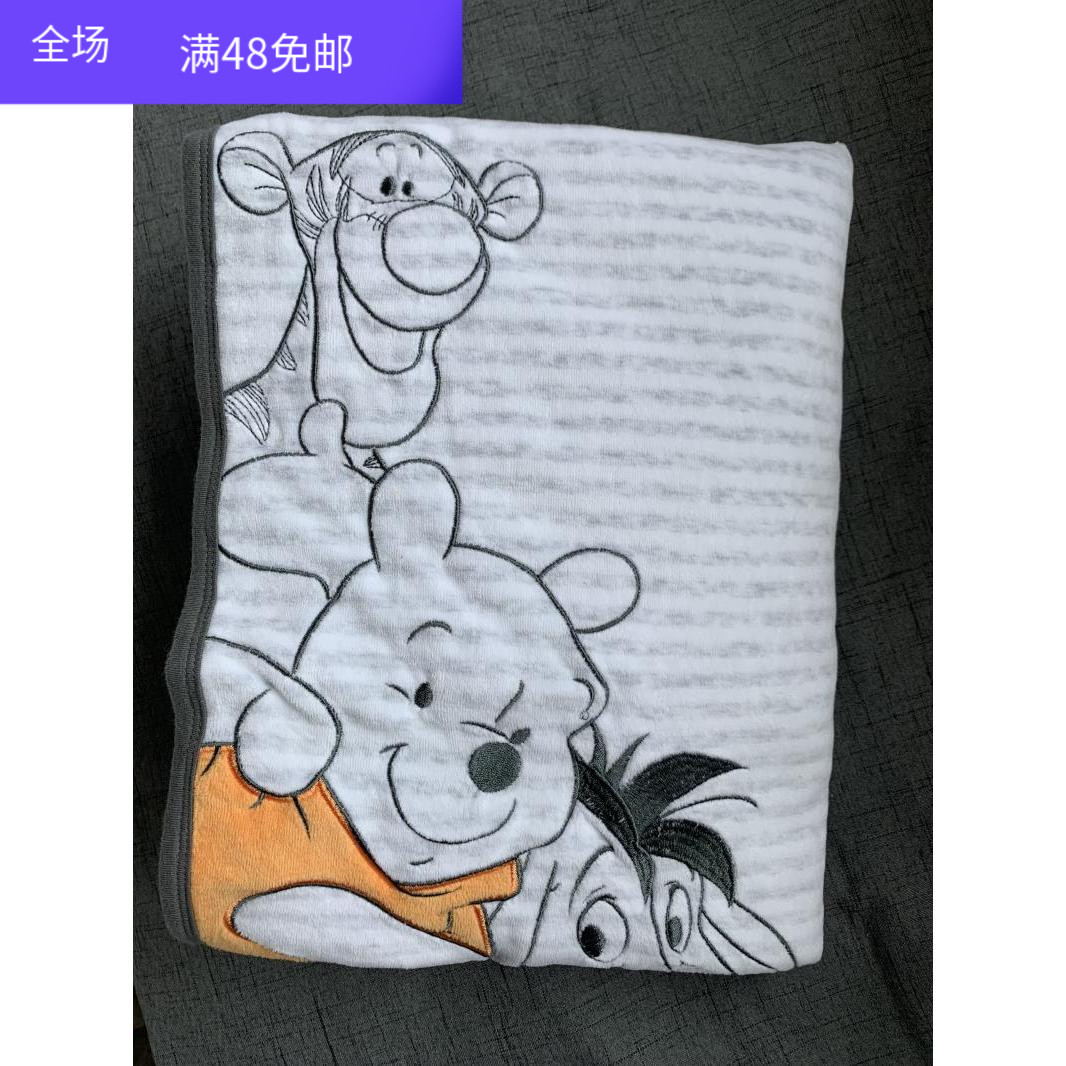 Foreign trade Original Single Cute Cartoon Goose Down Clips Cotton Pure Cotton Blanket Thin Cotton Small Quilt Air Conditioning Quilt