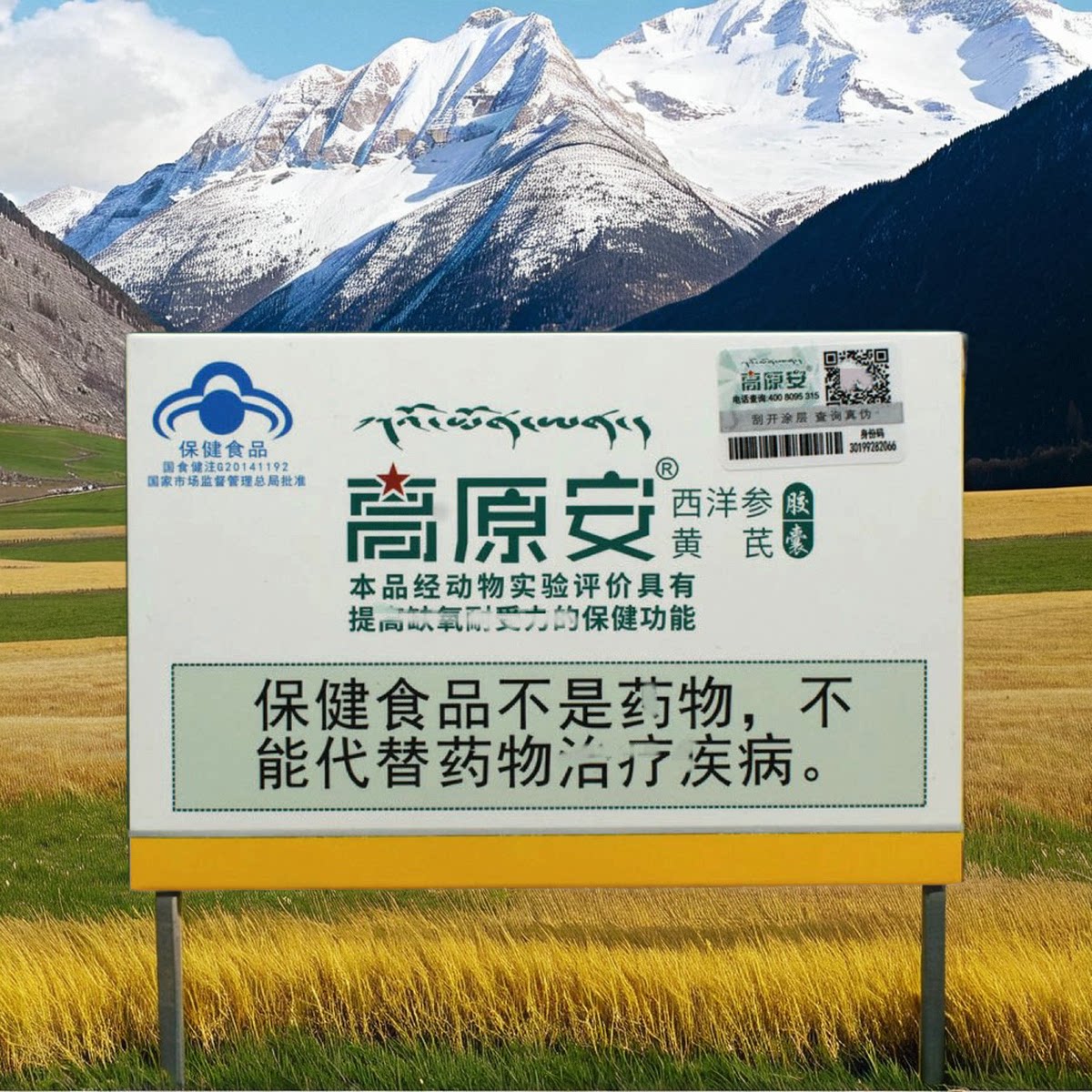 买二包邮正品高原安胶囊，西藏旅游必备神器，红景天蓝养片助你轻松抗高原反应！-红景天-淘宝百科网
