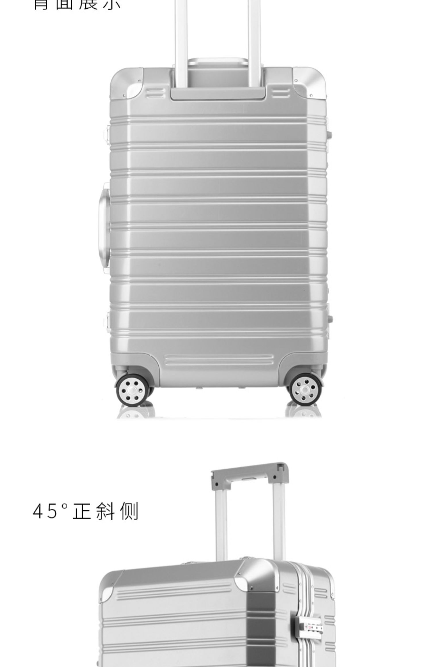 Zhang hộp nhỏ Zhang hộp nhỏ khung nhôm xe đẩy trường hợp vali thời trang phổ quát bánh xe lên xuống 20/24 nam và nữ vali - Va li vali sunny